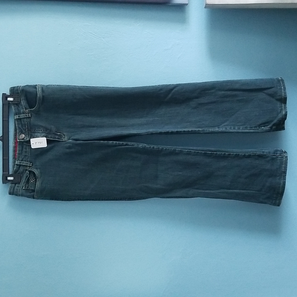 Barbara Lesser Dark Blue Jeans.